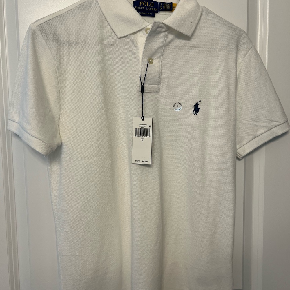 Polo by Ralph Lauren Men's Classic White Polo Shirt